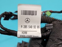 Instalacja Wiązka drzwi tył lewych Mercedes W205 A2055409206