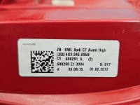 Lampa tył lewa Producent części: Audi, LED Z BŁOTNIKA 11-14 AUDI A6 C7 kombi