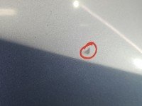Błotnik przód prawy Honda Jazz II błękitny