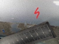 Drzwi tył prawe Kia Ceed II 12-18 kombi 5d srebrny