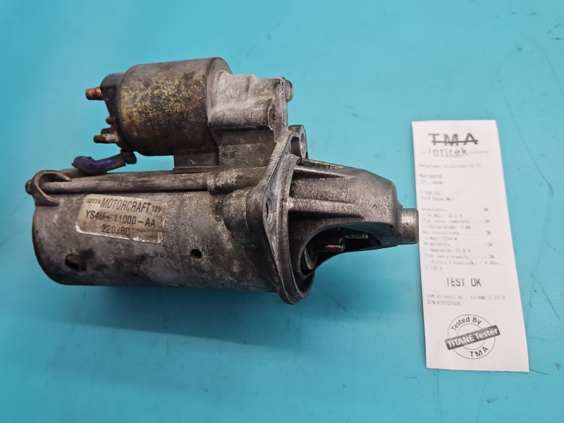 TEST Rozrusznik Ford Focus Mk1 1.6 16V