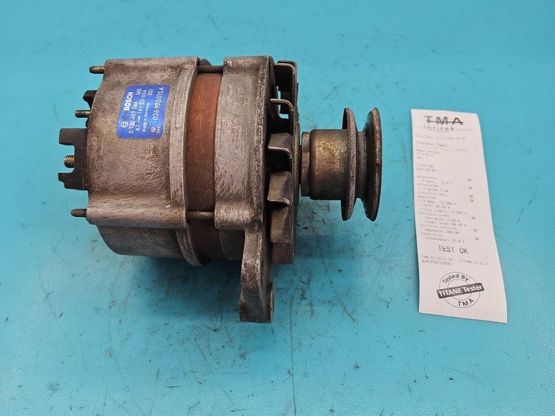 TEST Alternator Audi 80 B3 0120489364, 026903015A 1.6 gaźnik