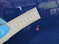 Drzwi tył lewe Opel Astra V K kombi 5d granatowy Y23A