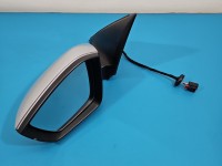 Lusterko lewe pin Skoda Scala 2019- HB 5d kolor LA7W europa