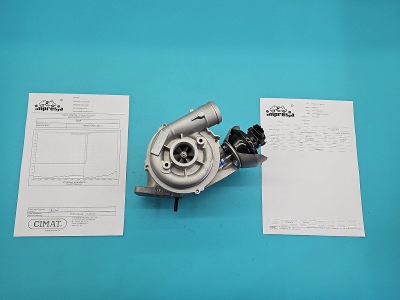 Turbosprężarka Regenerowana Ford S-max I MK1 760774-3, GT1749V, 9662464980 2.0 tdci 116KM