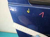 DRZWI PRZÓD PRAWE PASAŻERA Dacia Sandero II 12-20 5d granatowy TERPK