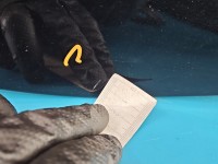 Drzwi tył prawe Citroen DS4 11-15 HB 5d czarny KTV