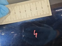 Błotnik przód lewy Volvo V70 II granatowy 417-26