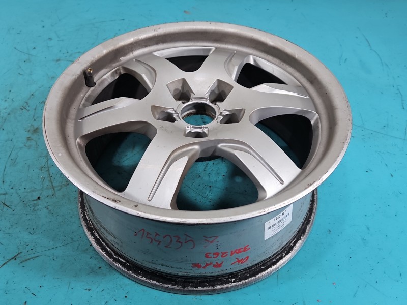 Felga aluminiowa 17" AUDI A4 B8 alufelga Szerokość felgi: 7.5", Rozstaw śrub: 5x112, Odsadzenie (ET): 28, Producent felg:...