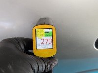 Drzwi tył lewe Nissan Almera N16 HB 5d srebrny