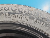 Koło zapasowe 14" dojazdowe dojazdówka Suzuki Ignis Rozstaw śrub: 4x100, Continental, 165 mm, Profil opony: 70, Rok...