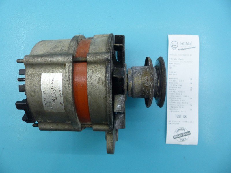 TEST Alternator Audi 80 B3 026903017AX 1.8 gaź