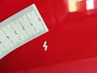 Drzwi tył lewe Seat Ibiza V KJ 6F HB 5d czerwony LS3H