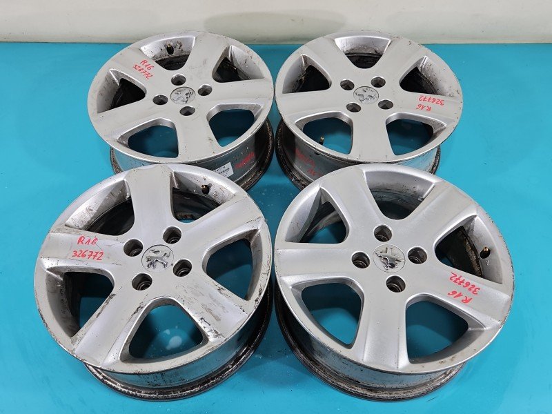 alufelgi felgi 16 komplet Peugeot 308 I alufelgi felgi 16 komplet Peugeot 308 I