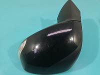 Lusterko lewe Renault Scenic III czarny, malowana, elektryczny, Europejska, Kod lakieru: TEGNE, Regulowane i składane...