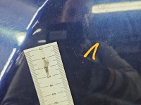 Maska przednia Alfa romeo 147 granatowy