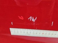 DRZWI PRZÓD PRAWE PASAŻERA Citroen Berlingo II 5d bordowy KJF
