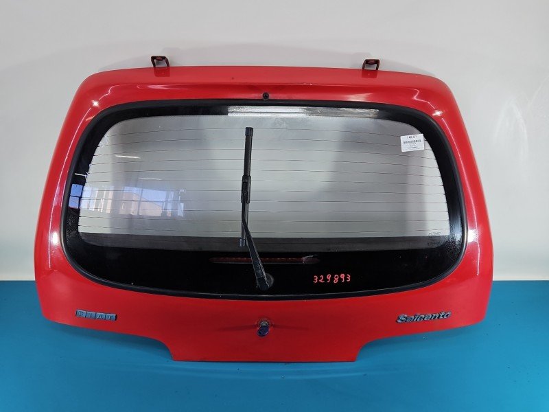 Klapa tył Fiat Seicento HB 3d czerwony Klapa tył Fiat Seicento HB 3d czerwony
