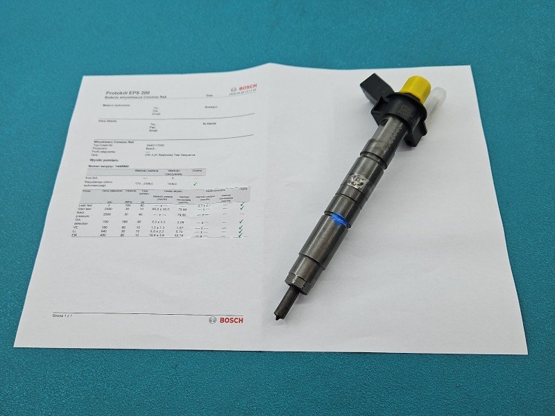 TESTOWANY Wtryskiwacz Bmw f10 f11 0445117030 2.0d TESTOWANY Wtryskiwacz Bmw f10 f11 0445117030 2.0d