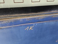 Klapa tył Vw Transporter T4 HB 5d granatowy