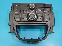 Przełącznik radia nawigacji panel Opel Astra IV J 13346052