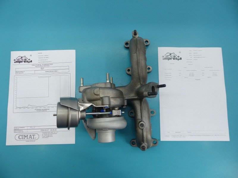 Turbosprężarka Regenerowana Skoda Fabia I KP39-001, 038253016B 1.9 tdi 101KM