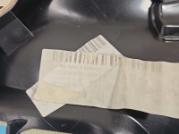 Osłona Kanapy tył Mercedes W222 3.0 cdi 656929