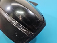 Lusterko lewe Vw Polo V 6R 09- elektryczny, Europejska, Kod lakieru: L041, 6 pin. Rysy na obudowie europa