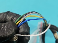 Sonda lambda czujnik NOX / 5pin / Uszkodzona izolacja na 3 przewodach żółty, szary i niebieski Audi A4 B9 2.0 TDI...