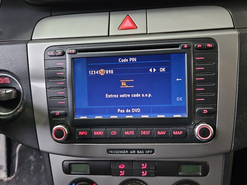 Radio fabryczne Vw Passat B6 1K0035198A radioodtwarzacz