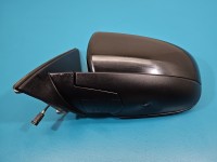 Lusterko lewe pin BMW X6 E71 HB 5d kolor czarny black sapphire metallic 475/9 europa