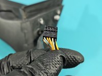 Lusterko lewe Alfa romeo Stelvio elektryczny, Europejska, Kod lakieru: 318, składane elektrycznie , pękniety kierunkowskaz ,...