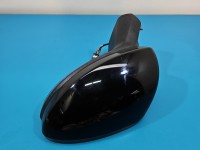 Lusterko lewe Renault Clio V 19- 9pin .rysy, składane elektrycznie CZARNY Tekpn europa