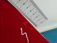 Błotnik przód lewy Kia Picanto I czerwony