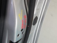 DRZWI PRZÓD PRAWE PASAŻERA Ford Focus Mk3 5d srebrny Moondust Silver