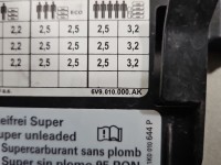 Klapka wlewu paliwa Skoda Fabia III