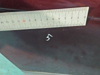 Drzwi tył prawe Audi A6 C5 sedan 4d bordowy