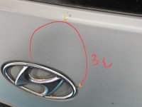 Klapa tył hyundai H1 II HB 5d kD