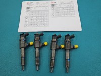 TESTOWANY Wtryskiwacz komplet Peugeot 207 1.4 hdi 0445110252