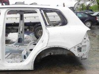 Błotnik tył lewy Vw Touareg II 10- ćwiartka biały LC9A