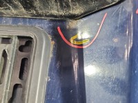 Klapa tył BAGAŻNIKA SZYBA Ford Transit Connect I MK1 HB 5d granatowy