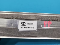 Listwa dekor deski Toyota C-HR I 16-23 67913-YY470, P22330 PRZÓD PRAWA (49 CM)