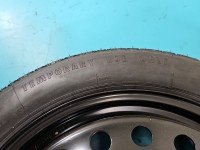 Koło zapasowe 17" dojazdowe dojazdówka Opel Insignia A Rozstaw śrub: 5x120, Continental, R17 125/80 5x120