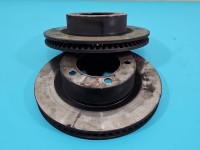 Tarcze hamulcowe przód klocki Wentylowane, TOYOTA, 338x31mm wraz z klockami Toyota Land Cruiser J200 07- 4.5 V8 D4D