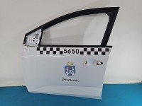 DRZWI PRZÓD LEWE KIEROWCY Dacia Sandero III 20- 5d biały, DV369