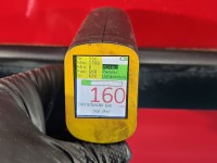 DRZWI PRZÓD PRAWE PASAŻERA Vw Golf II 5d czerwony LY3D