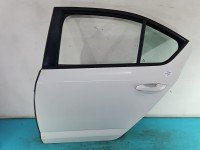 Drzwi tył lewe Skoda Octavia III HB 5d biały LF9E