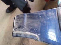 Błotnik przód prawy Volvo S80 I granatowy