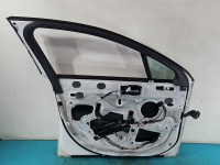 DRZWI PRZÓD LEWE KIEROWCY Peugeot 508 I 10-18 4d biały EWP - LAKIER BIAŁY BANQUISE