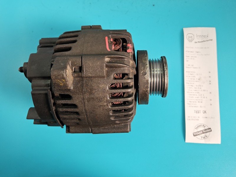 TEST Alternator Renault Scenic II 8200100907 1.6 16v